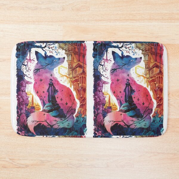 Item preview, Fox Portrait. celestial fox, magical fox designed and sold by FoxVibes.