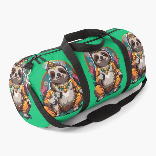 Item preview, Cute Funny Cartoon Sloth Buddha designed and sold by TheArtOfPat.