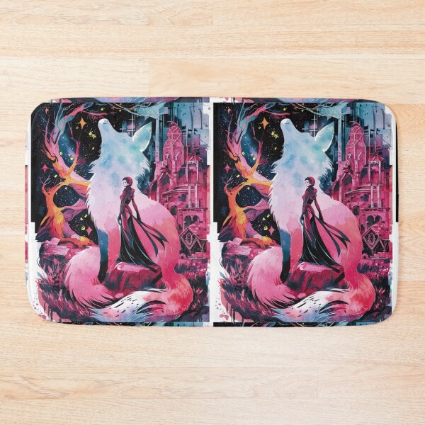 Item preview, Fox Portrait. celestial fox, magical fox designed and sold by FoxVibes.