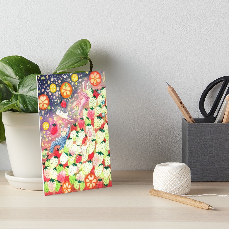 Item preview, Art Board Print designed and sold by Eliepaw2.