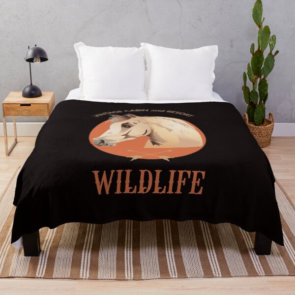 Item preview, Wildlife Vintage Cabin and Resort Horse Head Sign designed and sold by karyalangit.
