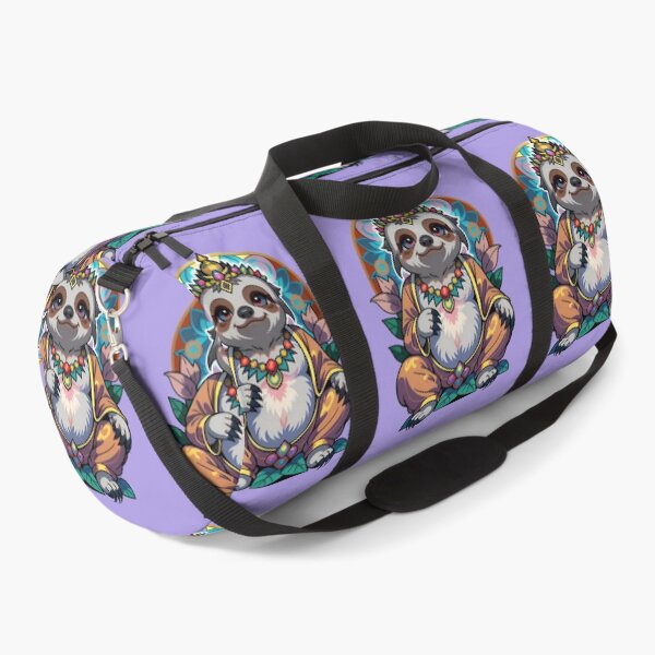 Item preview, Cute Funny Cartoon Sloth Buddha designed and sold by TheArtOfPat.