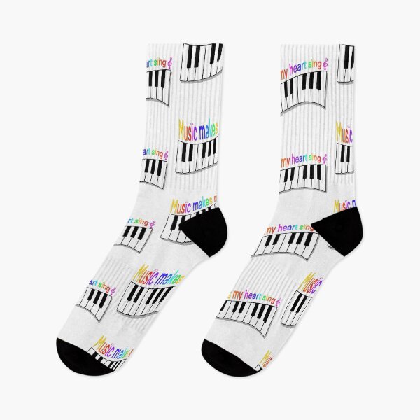 Item preview, "Music Makes My Heart Sing" 1 | Keys Of A Piano designed and sold by LiseHoltArt.