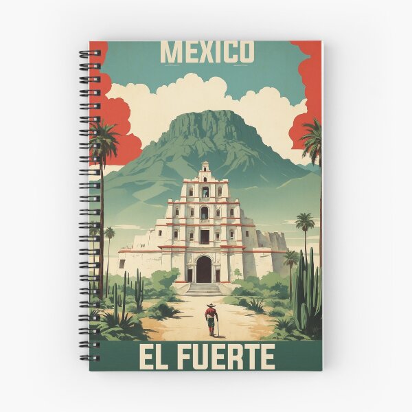 Item preview, El Fuerte Sinaloa Mexico Vintage Travel Tourism designed and sold by TravelersGems.