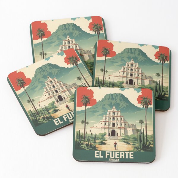 Item preview, El Fuerte Sinaloa Mexico Vintage Travel Tourism designed and sold by TravelersGems.