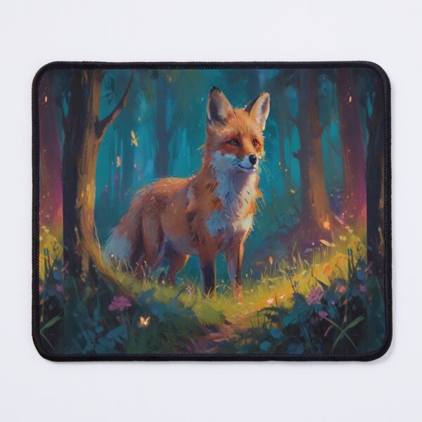 Item preview, Fox Fantasy Forest Animal Art designed and sold by druidwolfart.
