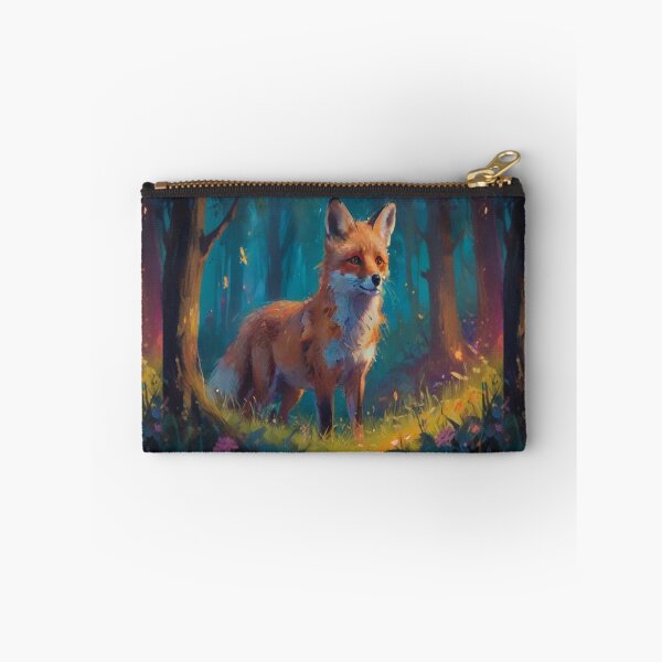 Item preview, Fox Fantasy Forest Animal Art designed and sold by druidwolfart.