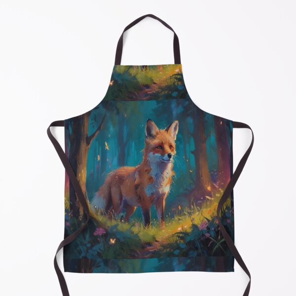 Item preview, Fox Fantasy Forest Animal Art designed and sold by druidwolfart.