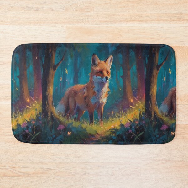 Item preview, Fox Fantasy Forest Animal Art designed and sold by druidwolfart.