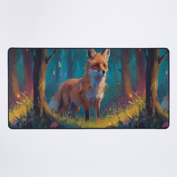 Item preview, Fox Fantasy Forest Animal Art designed and sold by druidwolfart.