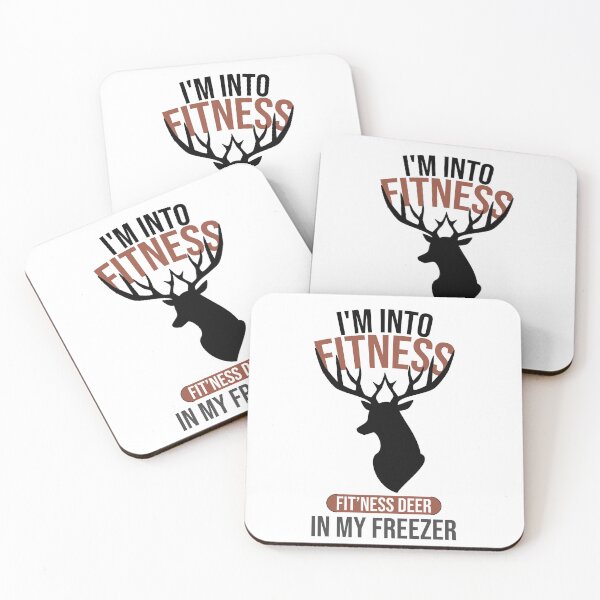 Item preview, I'm Into Fitness Fit'ness Deer In My Freezer Funny Hunter designed and sold by Slassyat.