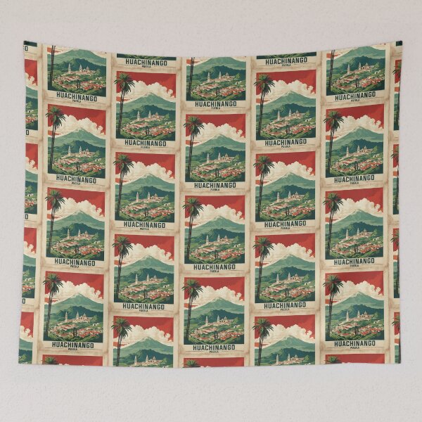Item preview, Huachinango Puebla Mexico Vintage Travel Tourism designed and sold by TravelersGems.