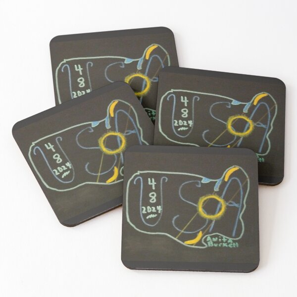 Item preview, USA Solar Eclipse  designed and sold by Art by Anita Burkett.