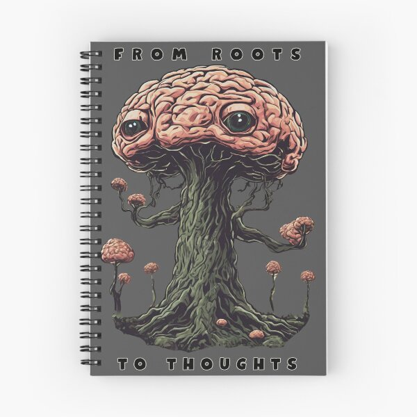 Artikelvorschau, Brain Tree, von den Wurzeln zu den Gedanken entworfen und verkauft von Beefuddle.