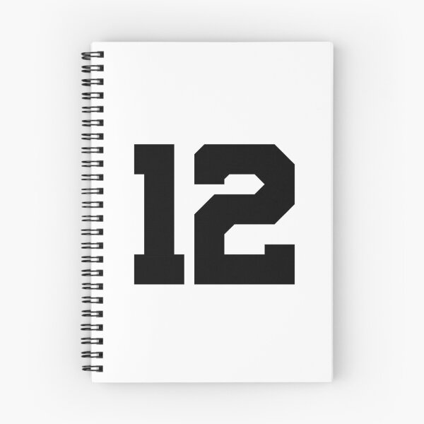 Item preview, 12, twelve, black, University designed and sold by Numbers-Art.