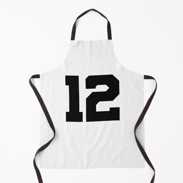 Item preview, 12, twelve, black, University designed and sold by Numbers-Art.