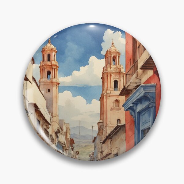 Item preview, Linares Nuevo Leon Mexico Vintage Travel Tourism designed and sold by TravelersGems.