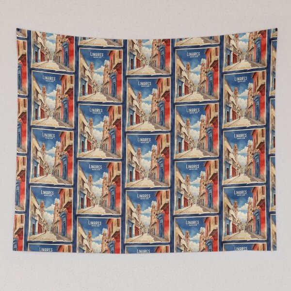 Item preview, Linares Nuevo Leon Mexico Vintage Travel Tourism designed and sold by TravelersGems.