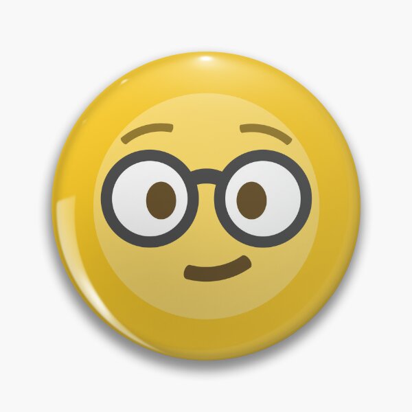 Nerd Face Emoji Pins And Buttons For Sale Redbubble nerd-face-emoji-pins-and-buttons-for-sale-redbubble
