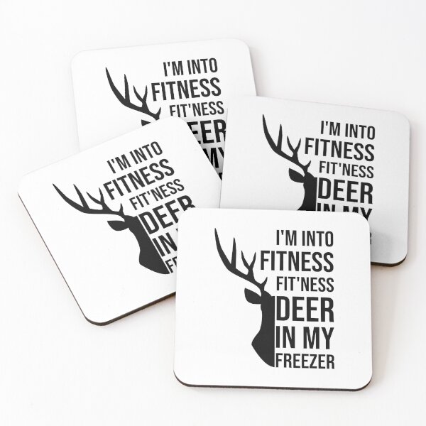 Item preview, I'm Into Fitness Fit'ness Deer In My Freezer Funny Hunter designed and sold by Slassyat.