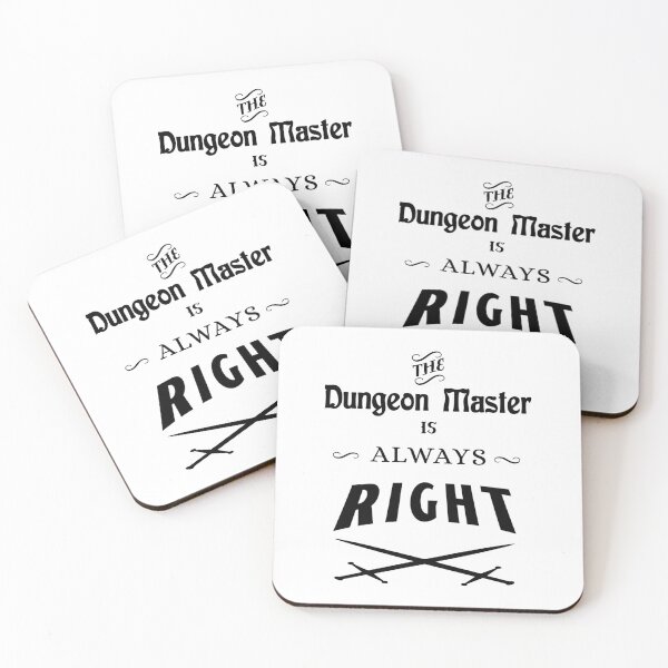 Item preview, The DM is Always Right designed and sold by PhoenixResin.