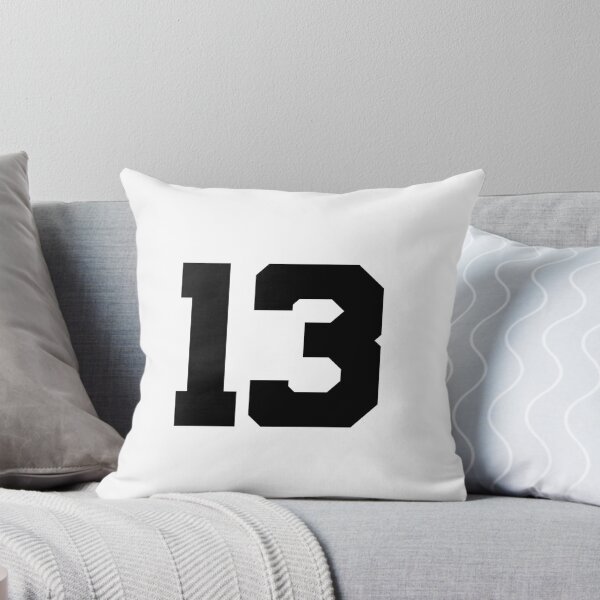 Item preview, 13, thirteen, black, University designed and sold by Numbers-Art.