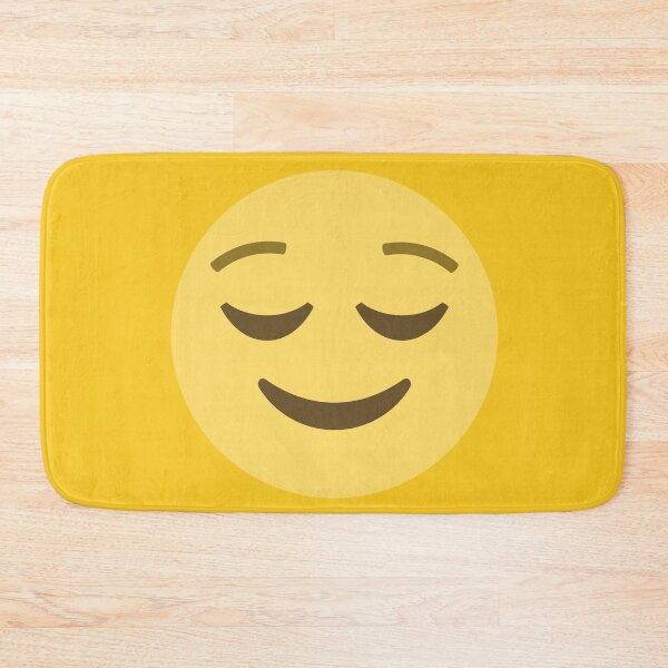 Item preview, Relieved Face Emoji designed and sold by patternsbyposh.