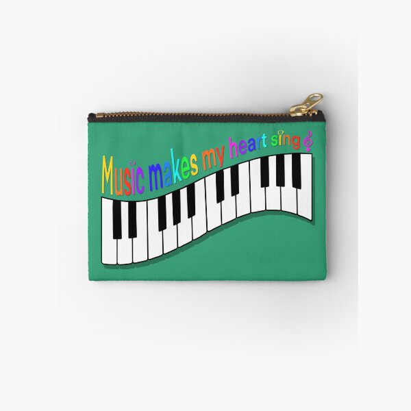 Item preview, "Music Makes My Heart Sing" 2 | Keys Of A Piano designed and sold by LiseHoltArt.