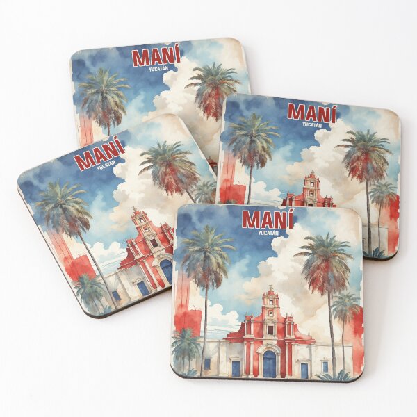 Item preview, Mani Yucatan Mexico Vintage Travel Tourism designed and sold by TravelersGems.