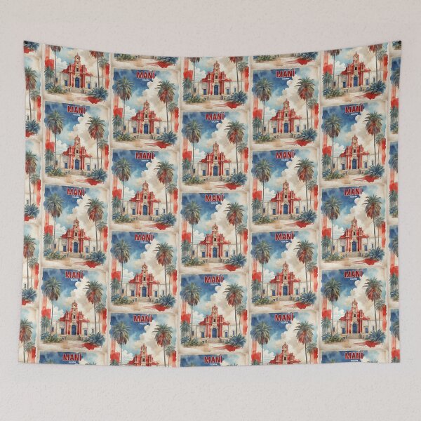 Item preview, Mani Yucatan Mexico Vintage Travel Tourism designed and sold by TravelersGems.