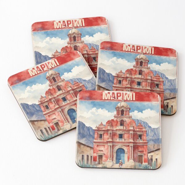 Item preview, Mapimi Durango Vintage Travel Tourism designed and sold by TravelersGems.