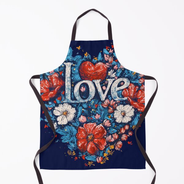 Item preview, Love Blooms: A Floral Heart Greeting designed and sold by Ace Apparel Attire.