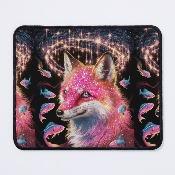 Item preview, Fox Portrait. celestial fox, magical fox designed and sold by FoxVibes.