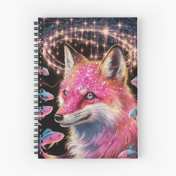 Item preview, Fox Portrait. celestial fox, magical fox designed and sold by FoxVibes.