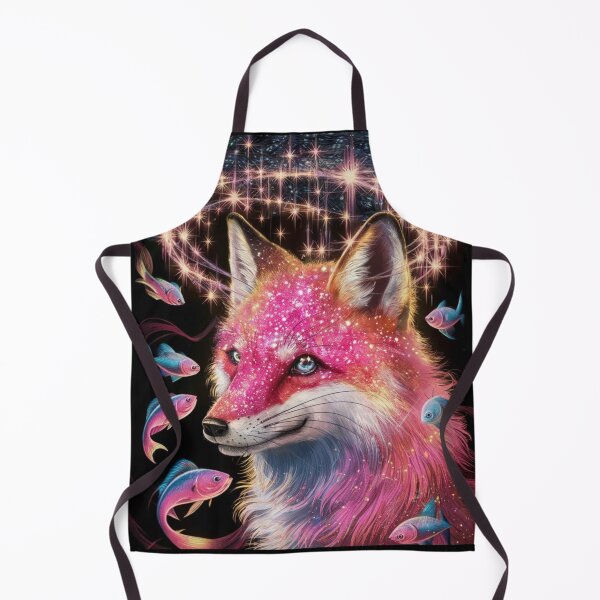 Item preview, Fox Portrait. celestial fox, magical fox designed and sold by FoxVibes.