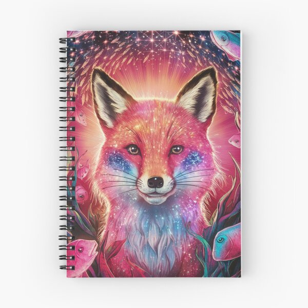 Item preview, Fox Portrait. celestial fox, magical fox designed and sold by FoxVibes.