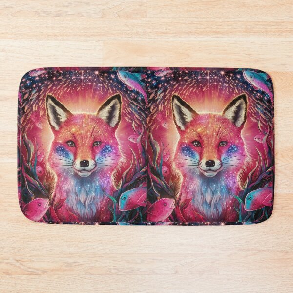 Item preview, Fox Portrait. celestial fox, magical fox designed and sold by FoxVibes.