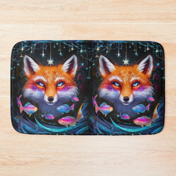 Item preview, Fox Portrait. celestial fox, magical fox designed and sold by FoxVibes.