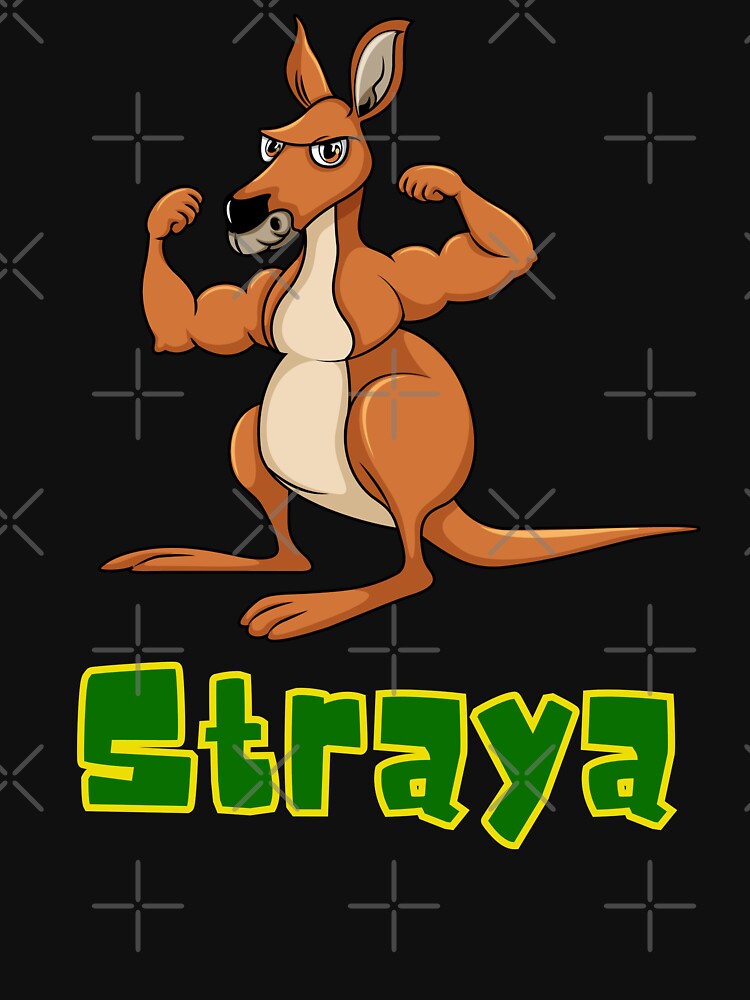 Thumbnail 7 of 7, Classic T-Shirt, Straya Strong Kangaroo designed and sold by warrant311.
