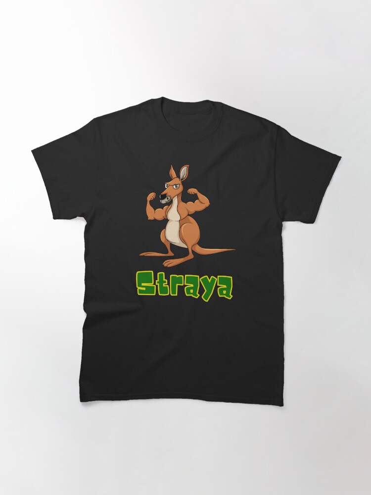 Thumbnail 3 of 7, Classic T-Shirt, Straya Strong Kangaroo designed and sold by warrant311.