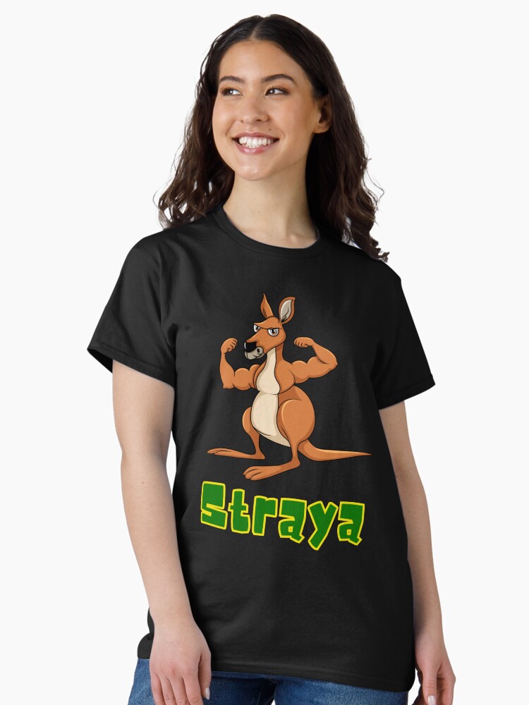 Thumbnail 2 of 7, Classic T-Shirt, Straya Strong Kangaroo designed and sold by warrant311.