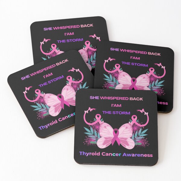 Item preview, I am The Storm Thyroid Cancer Awareness Butterfly designed and sold by etoileartshirts.