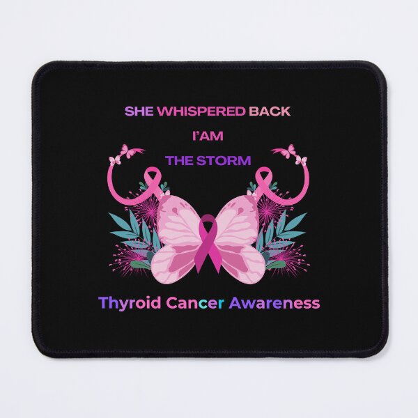 Item preview, I am The Storm Thyroid Cancer Awareness Butterfly designed and sold by etoileartshirts.