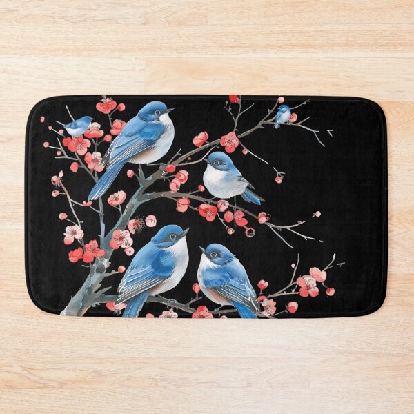 Item preview, Branching Out, Indigo Birds designed and sold by Bliss Find And Design.