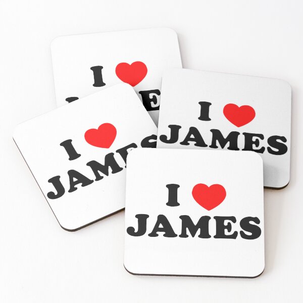 Item preview, I Love James designed and sold by Alyse Hendrix.