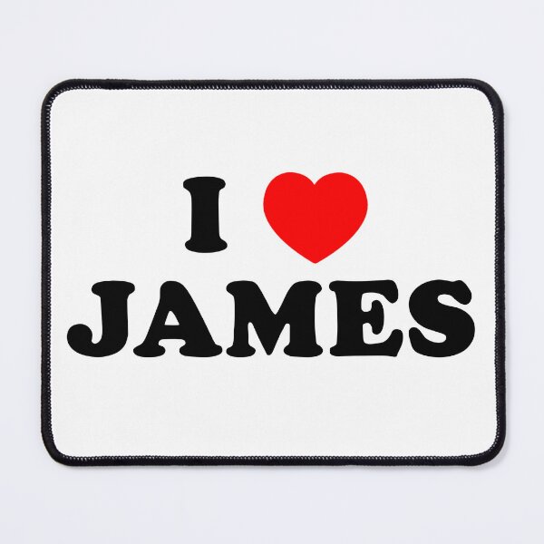 Item preview, I Love James designed and sold by Alyse Hendrix.