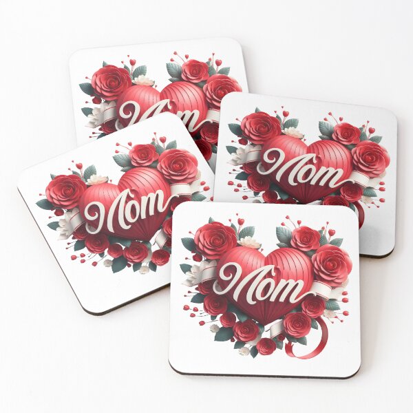 Item preview, Flower Heart for Mom: For Mom 2024 designed and sold by sofia1971.