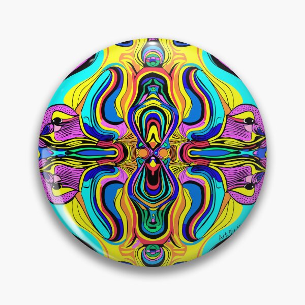 Item preview, Art By Minga Trippie Colorful Abstract Design designed and sold by Artbyminga.