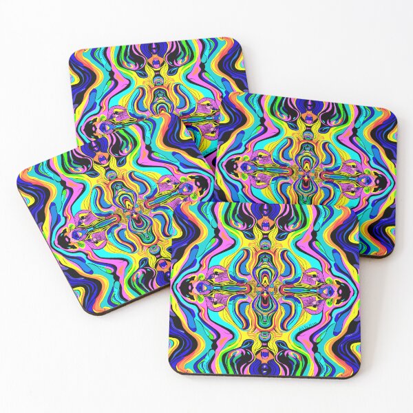 Item preview, Art By Minga Trippie Colorful Abstract Design designed and sold by Artbyminga.