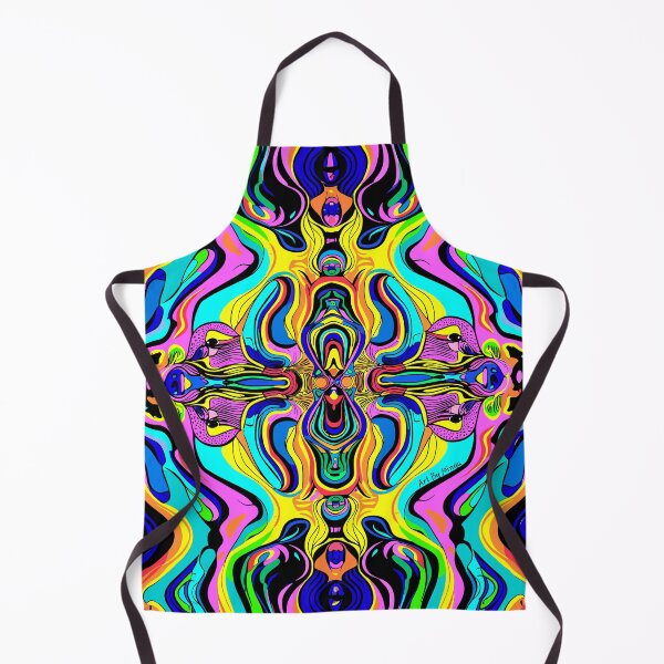 Item preview, Art By Minga Trippie Colorful Abstract Design designed and sold by Artbyminga.
